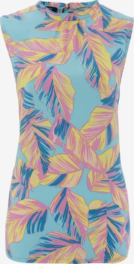 Aniston CASUAL Bluse in royalblau / pastellblau / gelb / pink, Produktansicht