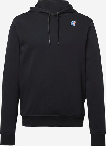 K-Way Sweatshirt 'ARNETTE' in Zwart: voorkant