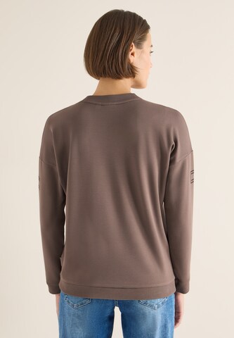 CECIL Sweatshirt in Brown