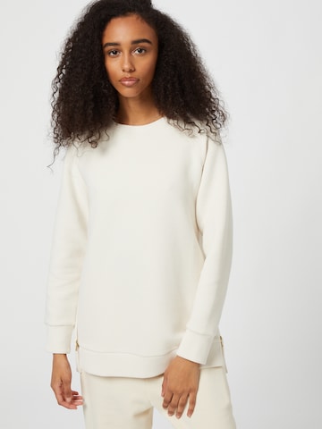 Varley Athletic Sweatshirt 'Manning' in White: front