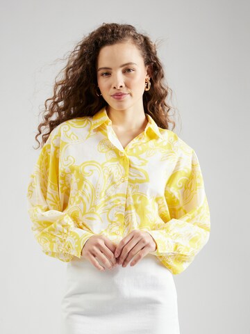 Camicia da donna di Emily Van Den Bergh in giallo: frontale