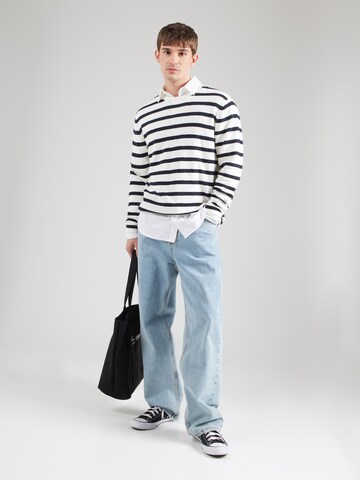 Pull-over 'JJESUMMER' JACK & JONES en blanc
