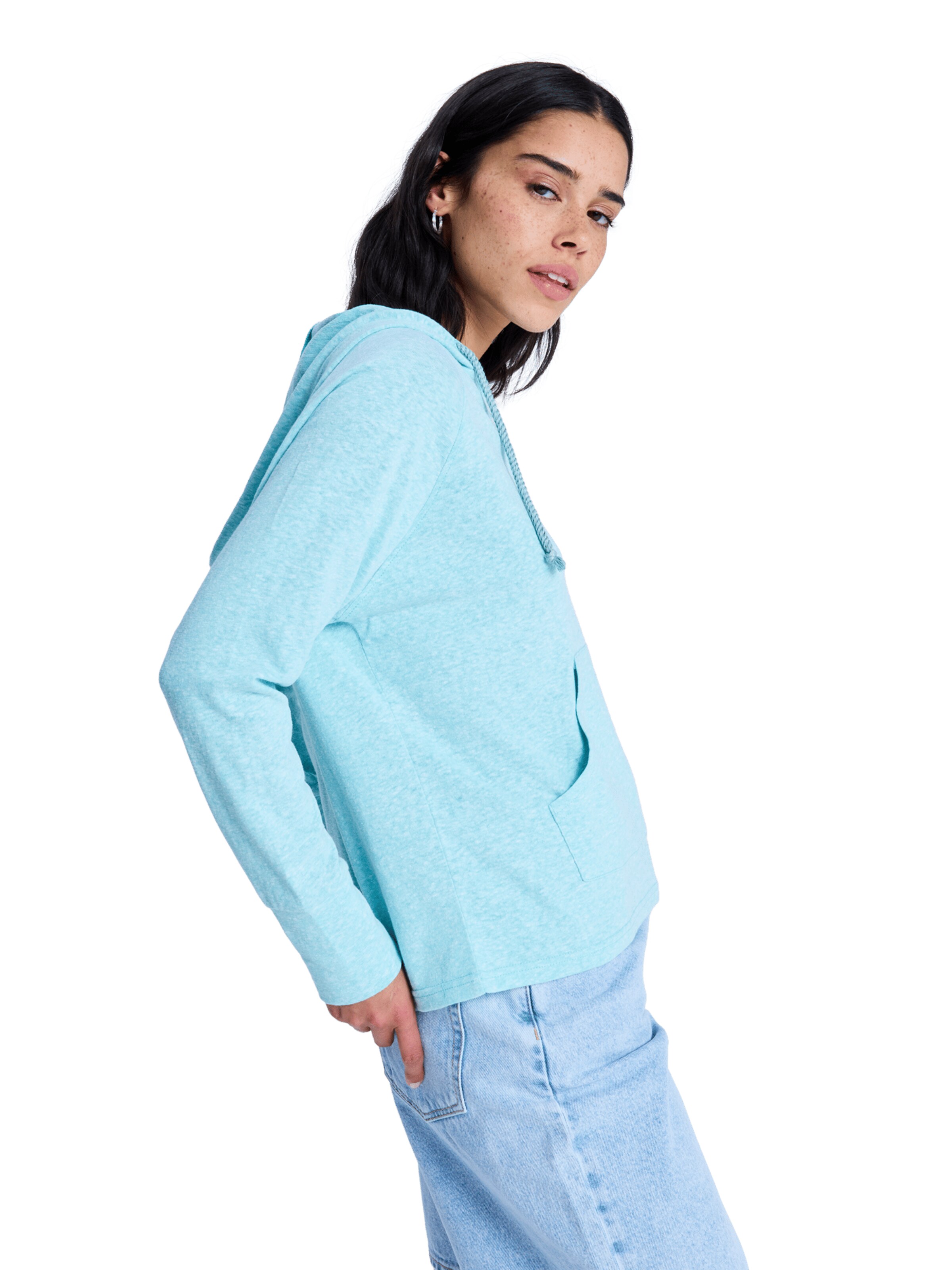 ROXY Sweatshirt 'Destination Surf' in Blau