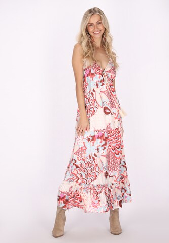 Robe IZIA en rouge