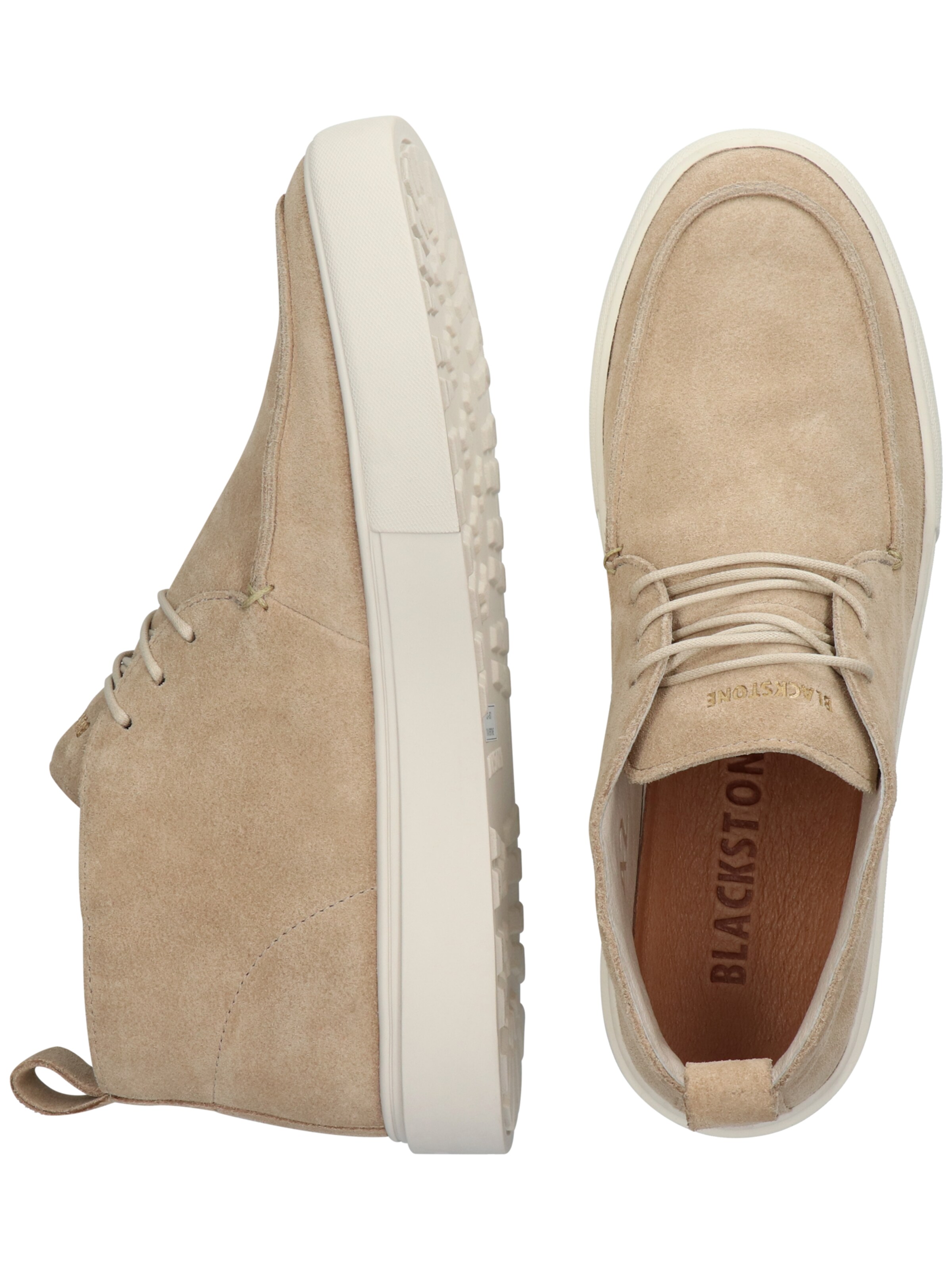 BLACKSTONE - Botines chukka 'Ruby Jerrik CG501' en beige