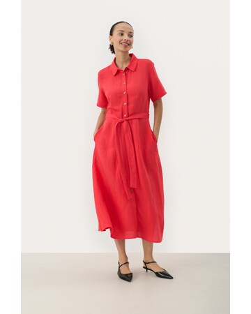 Part Two Blousejurk 'Eflin' in Rood: voorkant