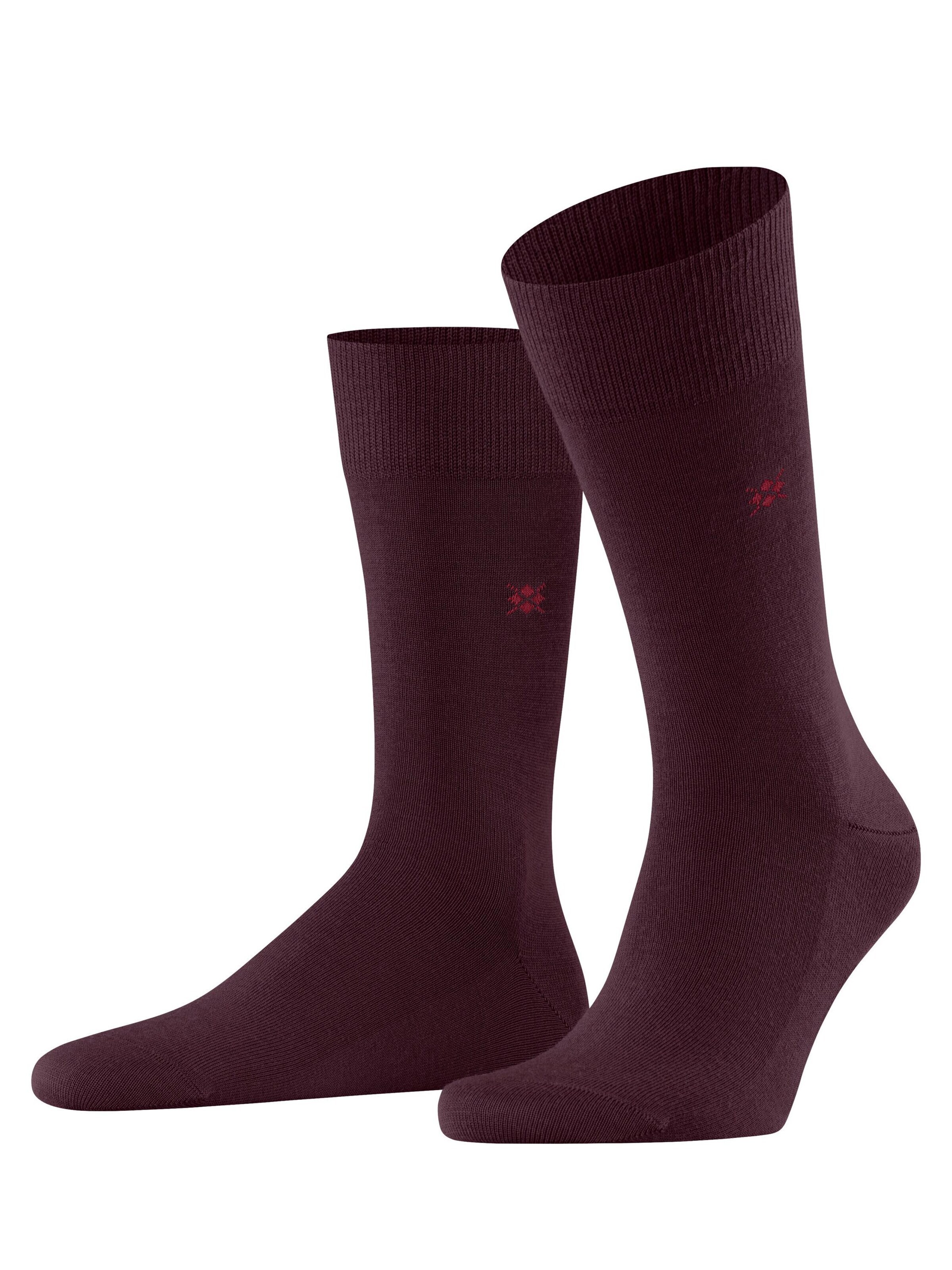 BURLINGTON Socken 'Leeds'‌‌‌‌‌‌ in Rot: Vorderseite