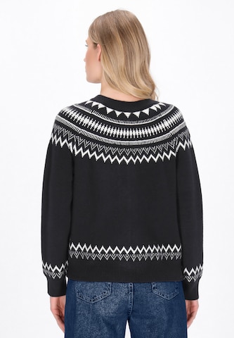 DreiMaster Maritim Gebreid vest in Blauw