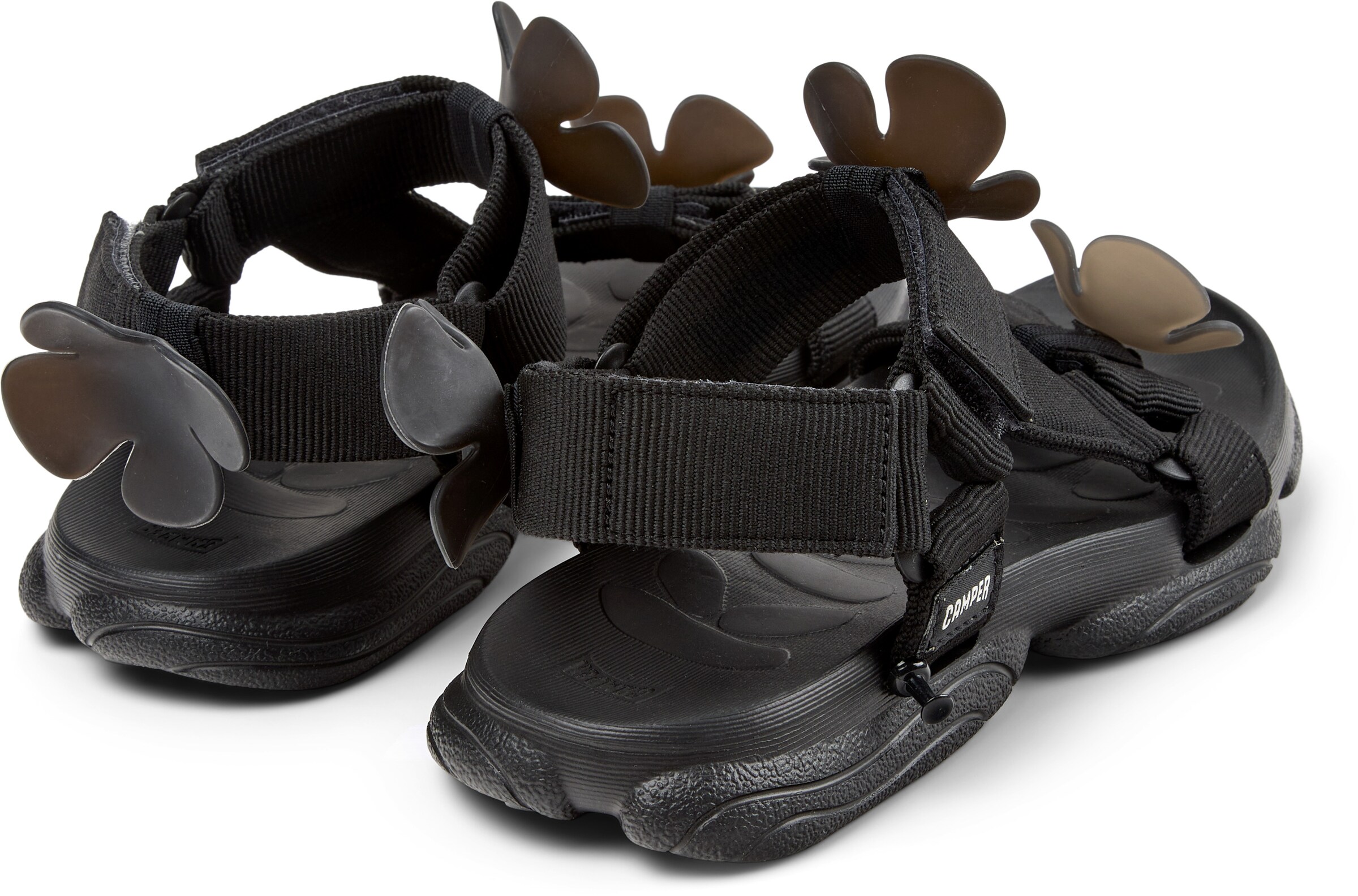 CAMPER Sandalen met riem 'Karst' in Zwart