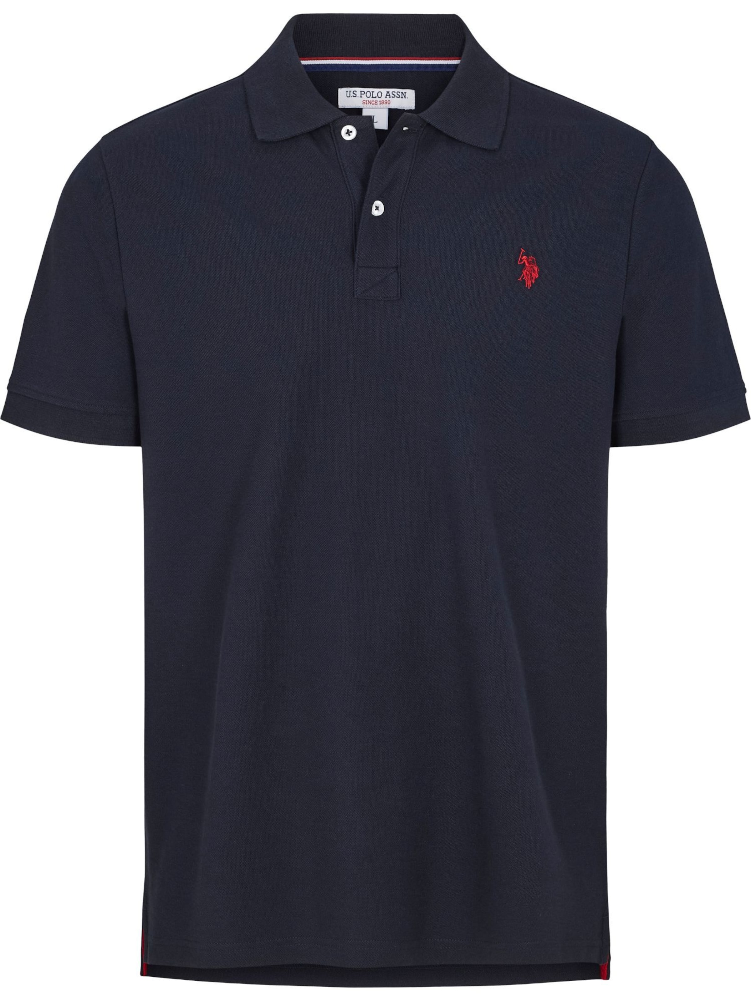 U.S. POLO ASSN. Regular Fit Poloshirt 'Alfred' in Blau: Vorderseite