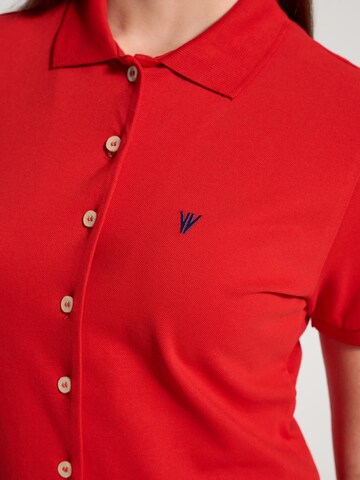 NOWIHT Bluse 'Eugenie'‌‌‌‌ in Rot