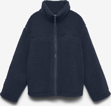 VERO MODA Fleecejacke 'VMKARLA' in Blau: Vorderseite