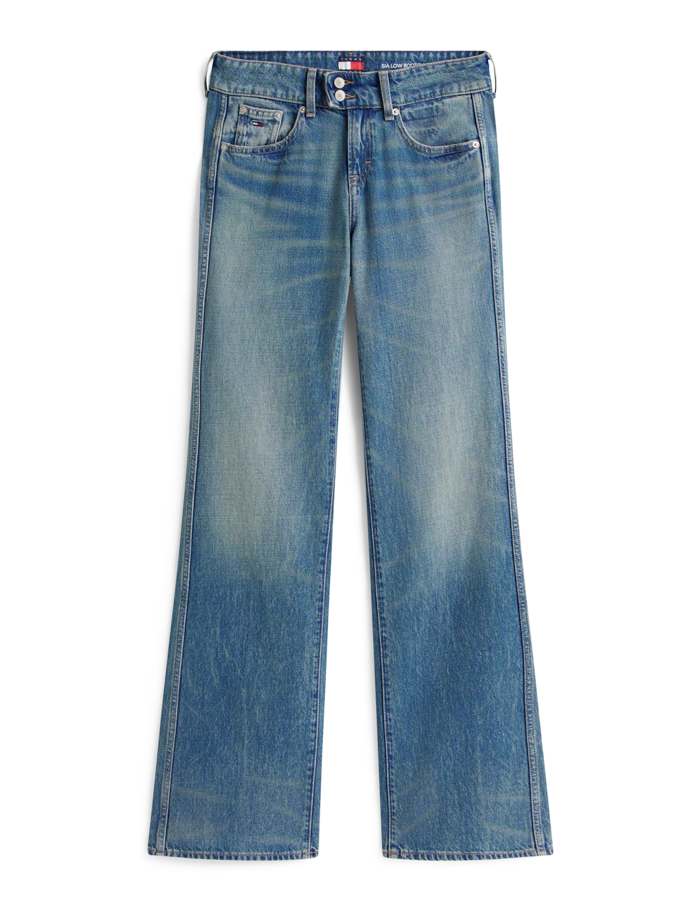 Tommy Jeans Boot cut Jeans 'Sia' in Blue: front