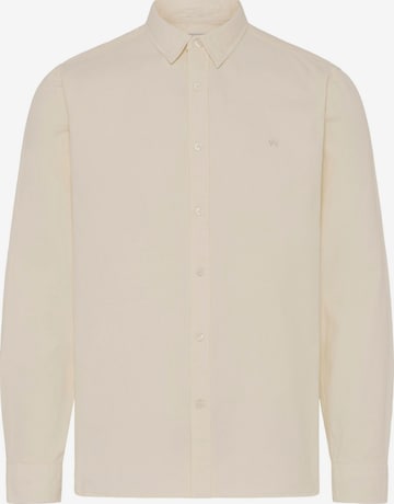 Camicia 'Elon' di Kronstadt in bianco: frontale