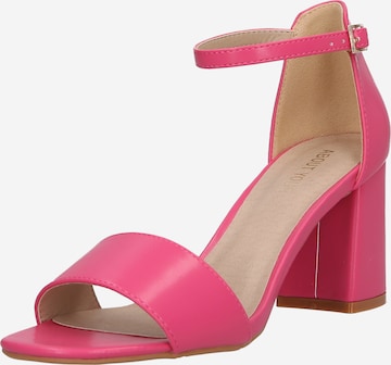 ABOUT YOU Sandals 'Alisha' in Pink: front
