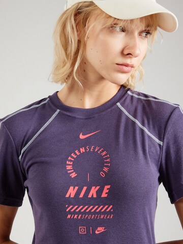 Nike Sportswear Šaty – fialová