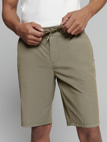 Regular Pantalon No Excess en vert