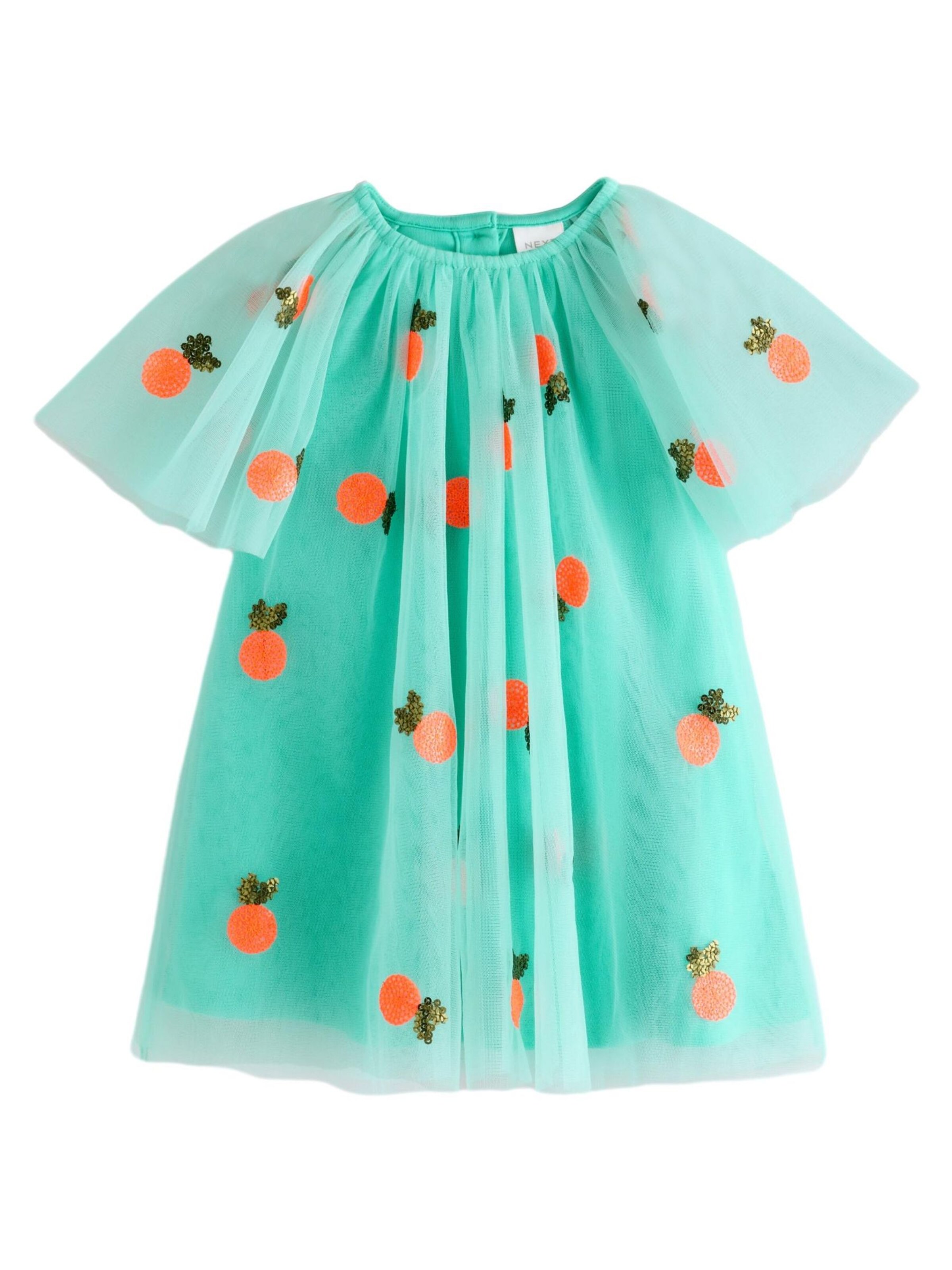 Rochie de la Next pe verde: față