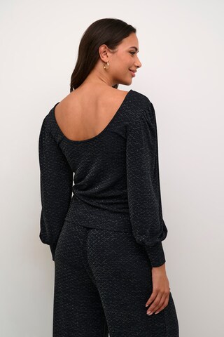 Kaffe Bluse 'KA Ellie' in Schwarz