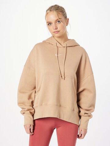 Nike Sportswear Sweatshirt 'PHOENIX FLEECE' in Pink: predná strana