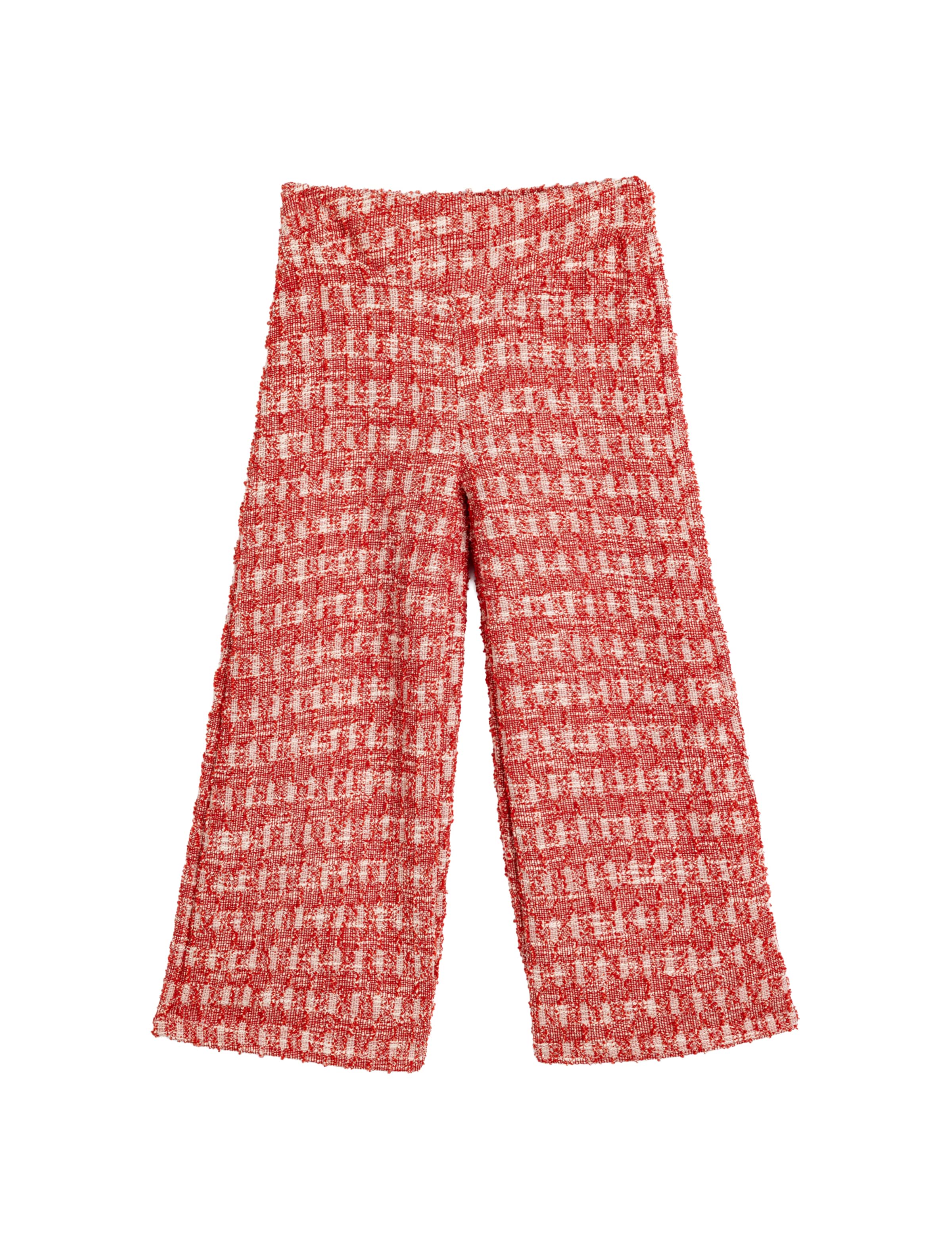 Koton Wide leg Trousers in Red: front