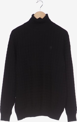 G-Star RAW Sweater & Cardigan in XL in Black: front