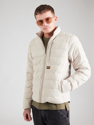 Veste mi-saison 'Foundation' G-STAR en beige : devant