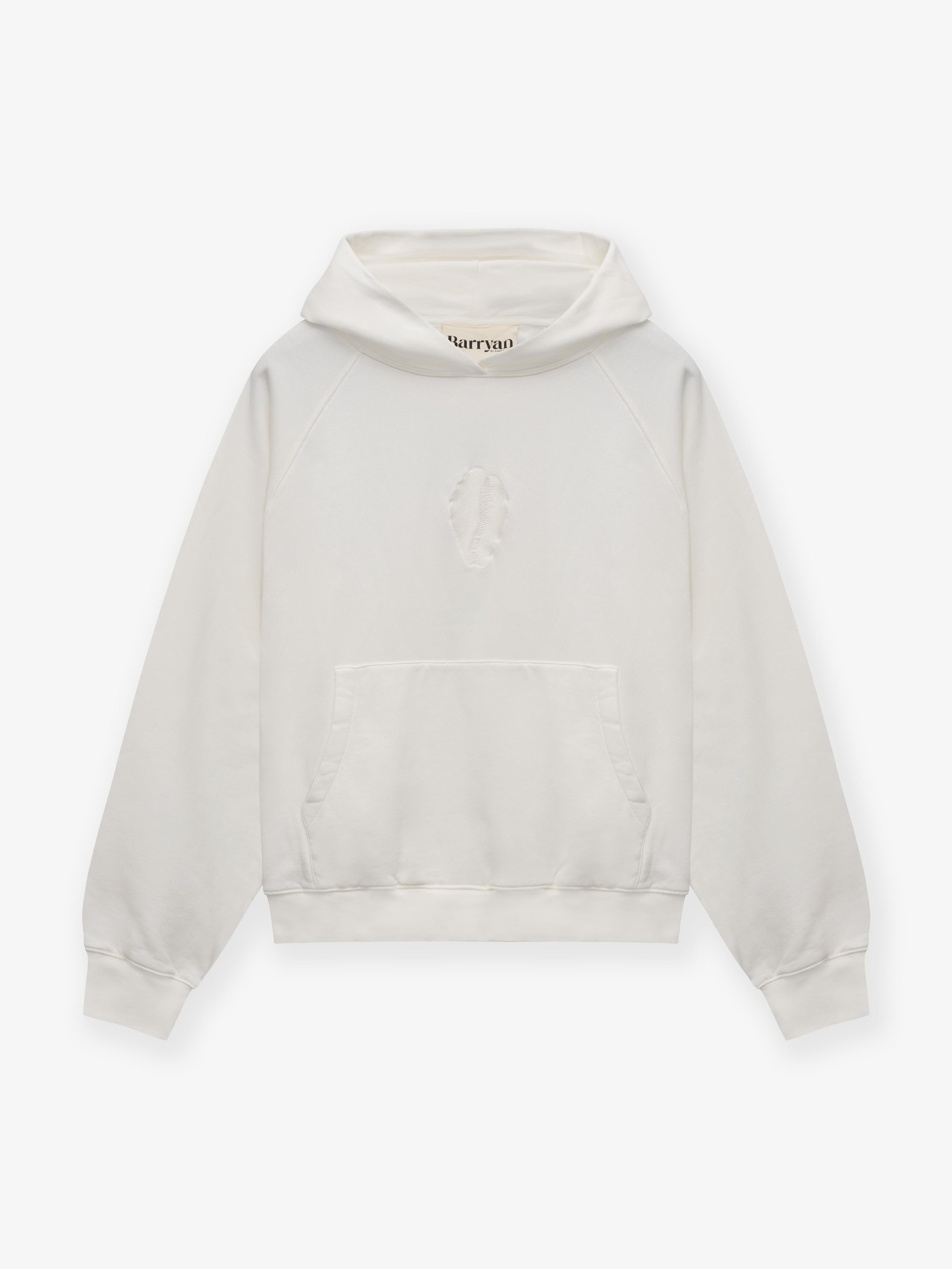 BARRYAN Sweatshirt in Wit: voorkant