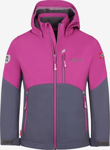 TROLLKIDS Outdoorjacke in Lila: Vorderseite