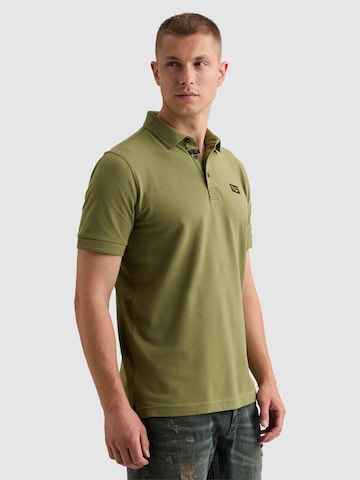 PME Legend Bluser & t-shirts 'American Classic polo shirt with flight pocket' i grøn