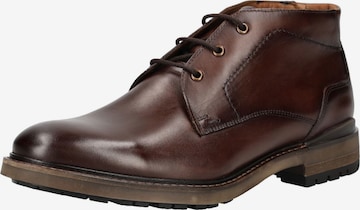 Chaussure à lacets LLOYD SELECTED en marron : devant