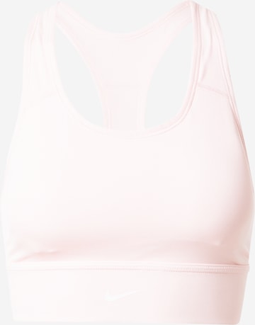 Soutien-gorge de sport NIKE en rose : devant