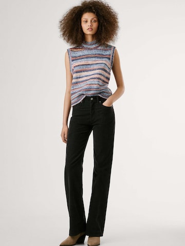 Pepe Jeans Flared Broek 'Willa' in Zwart