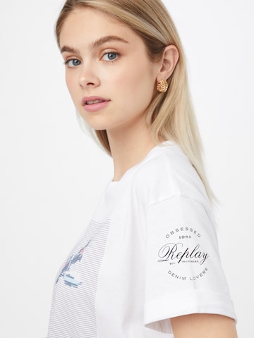 REPLAY Shirt in White