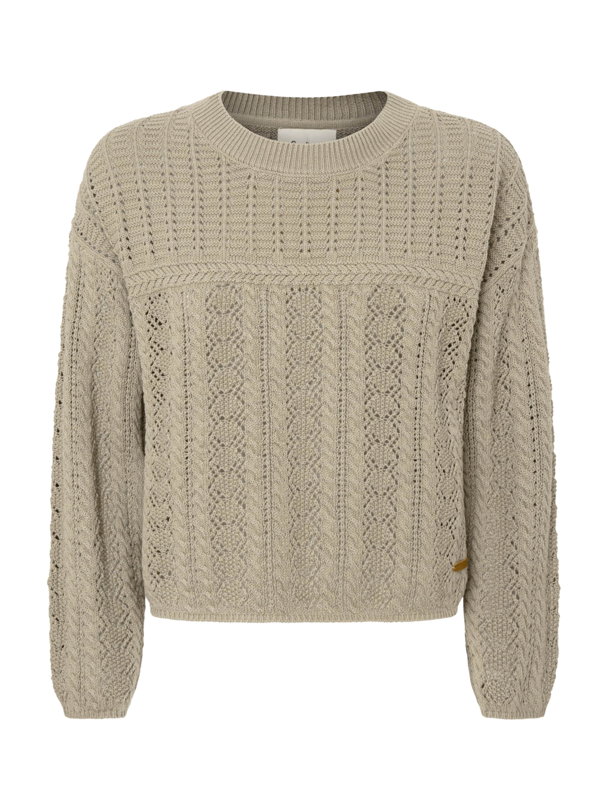 Pepe Jeans Trui 'ISADORA' in Groen: voorkant