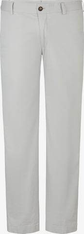 JOOP! Slim fit Pleated Pants 'Hank' in White: front