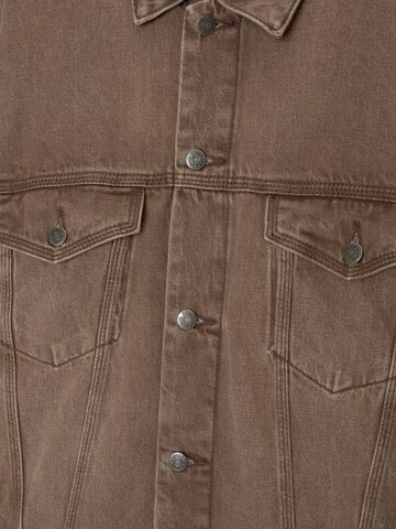 Pull&Bear Between-season jacket in Brown