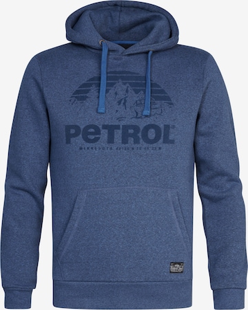 Petrol Industries Bluzka sportowa 'Ripon' w kolorze niebieski: przód