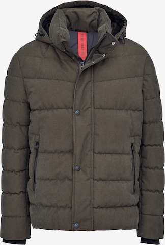 NEW CANADIAN Winter Jacket 'Dry IQ' in Green: front
