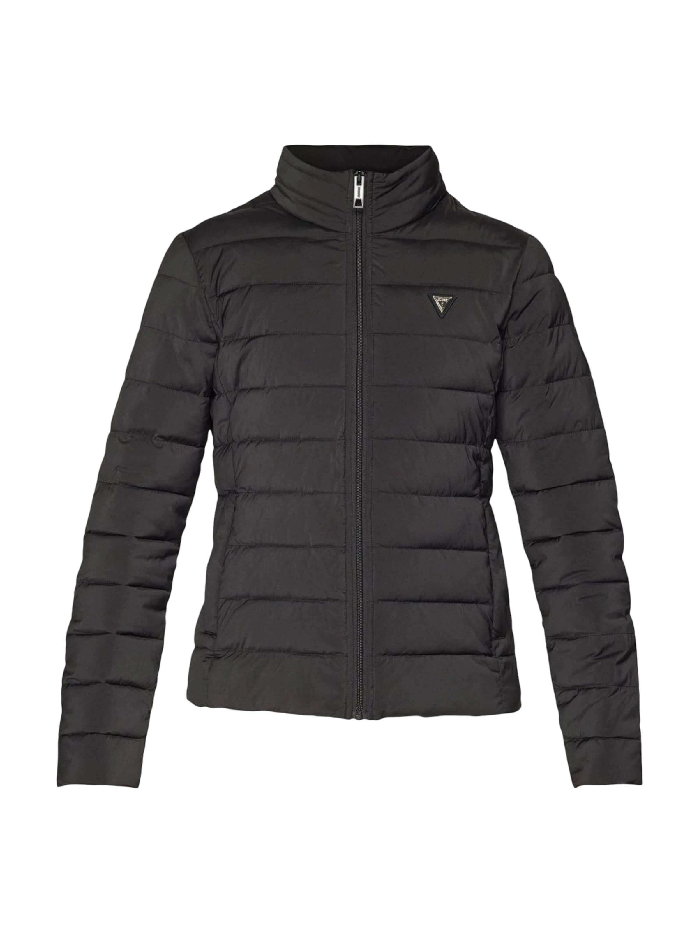 Giacca invernale 'SOLID HEAVY DIANN PUFFER V4YL04 WF3X0' di GUESS in nero: frontale