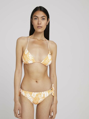 TOM TAILOR Bikinihose 'Okelani' in Gelb