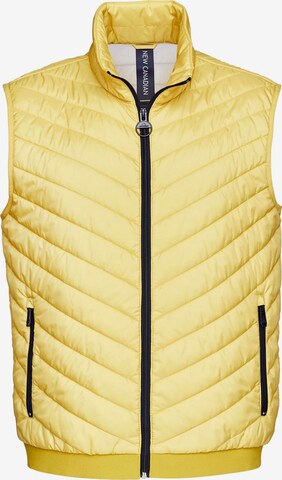 NEW CANADIAN Vest in Yellow: front