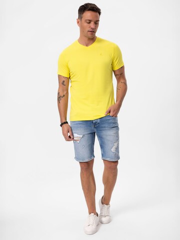 T-Shirt Daniel Hills en jaune