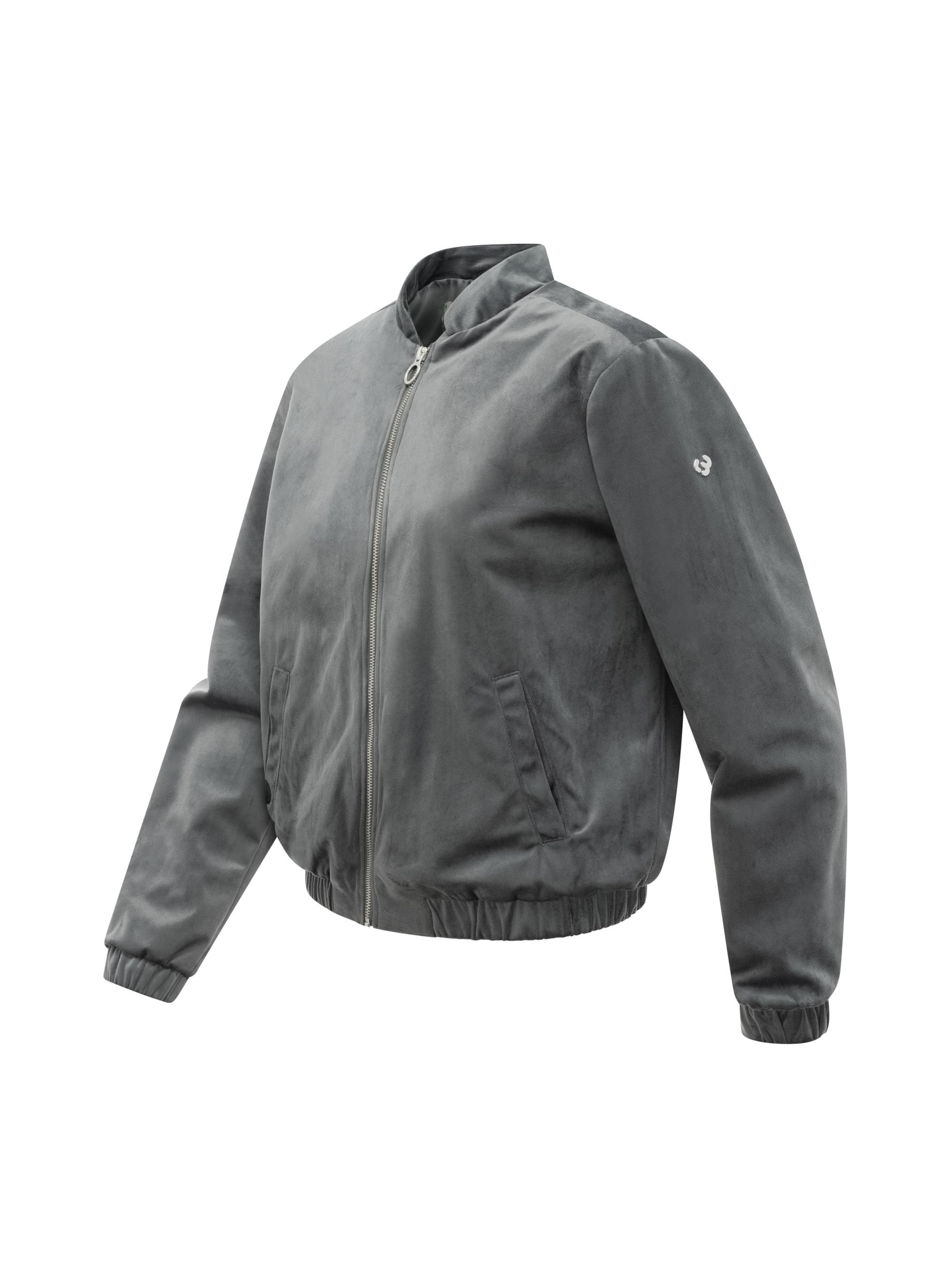 Giacca di mezza stagione 'Velvetie' di Ragwear in grigio