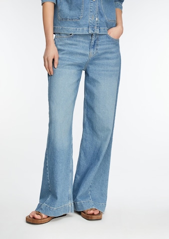COMMA Wide leg Jeans in Blue