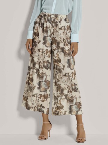 Wide Leg Pantalon MADELEINE en blanc : devant