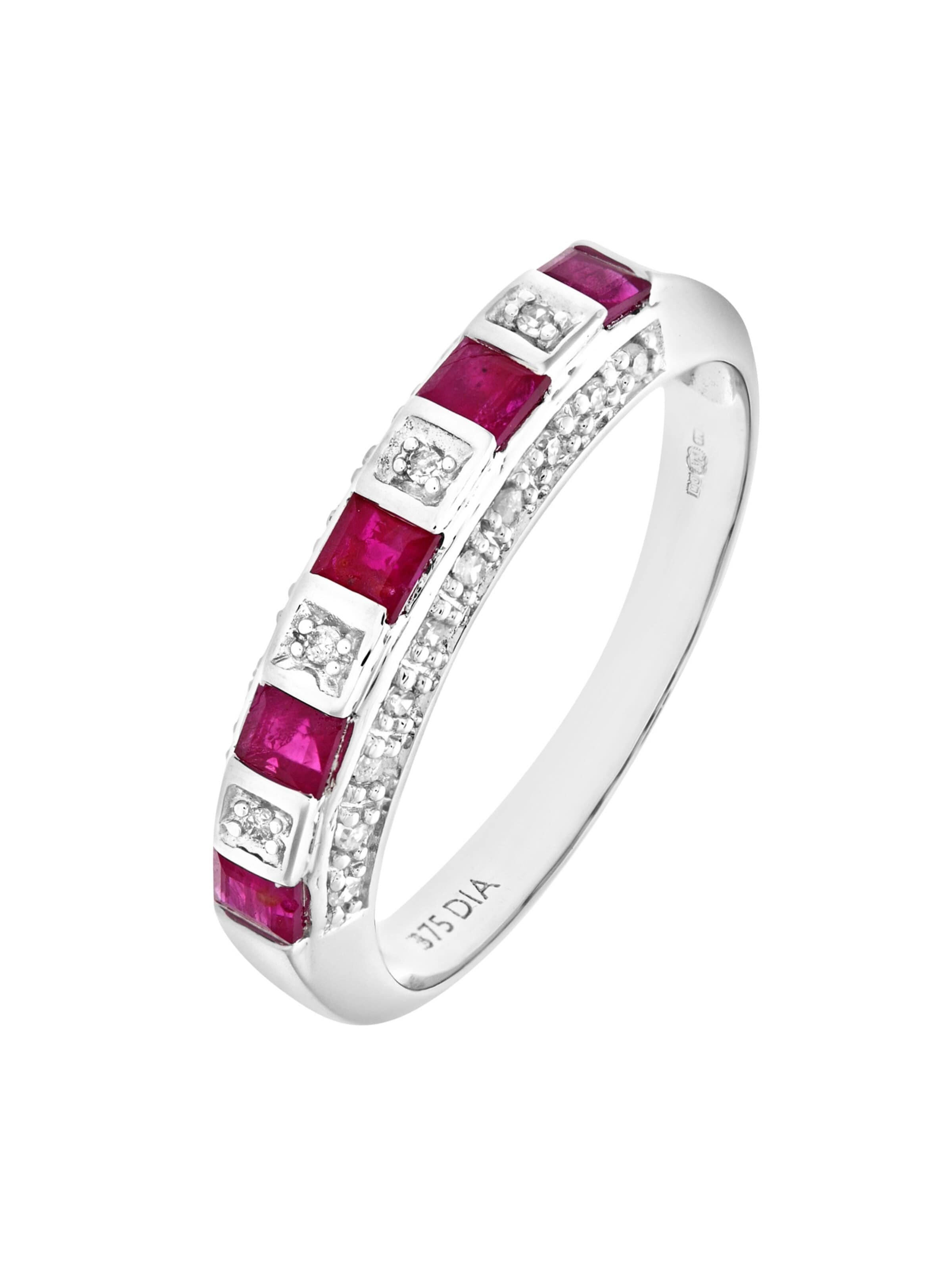 DIAMANT LETERNEL Ring in Silver: front
