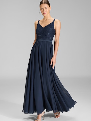 SWING Evening dress in Blue: front