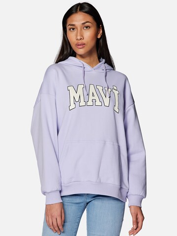 Mavi Sweatshirt in Lila: Vorderseite