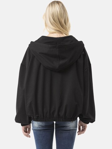 CIPO & BAXX Kapuzen Sweatjacke 'WL368' Streetwear-Outfits in Schwarz